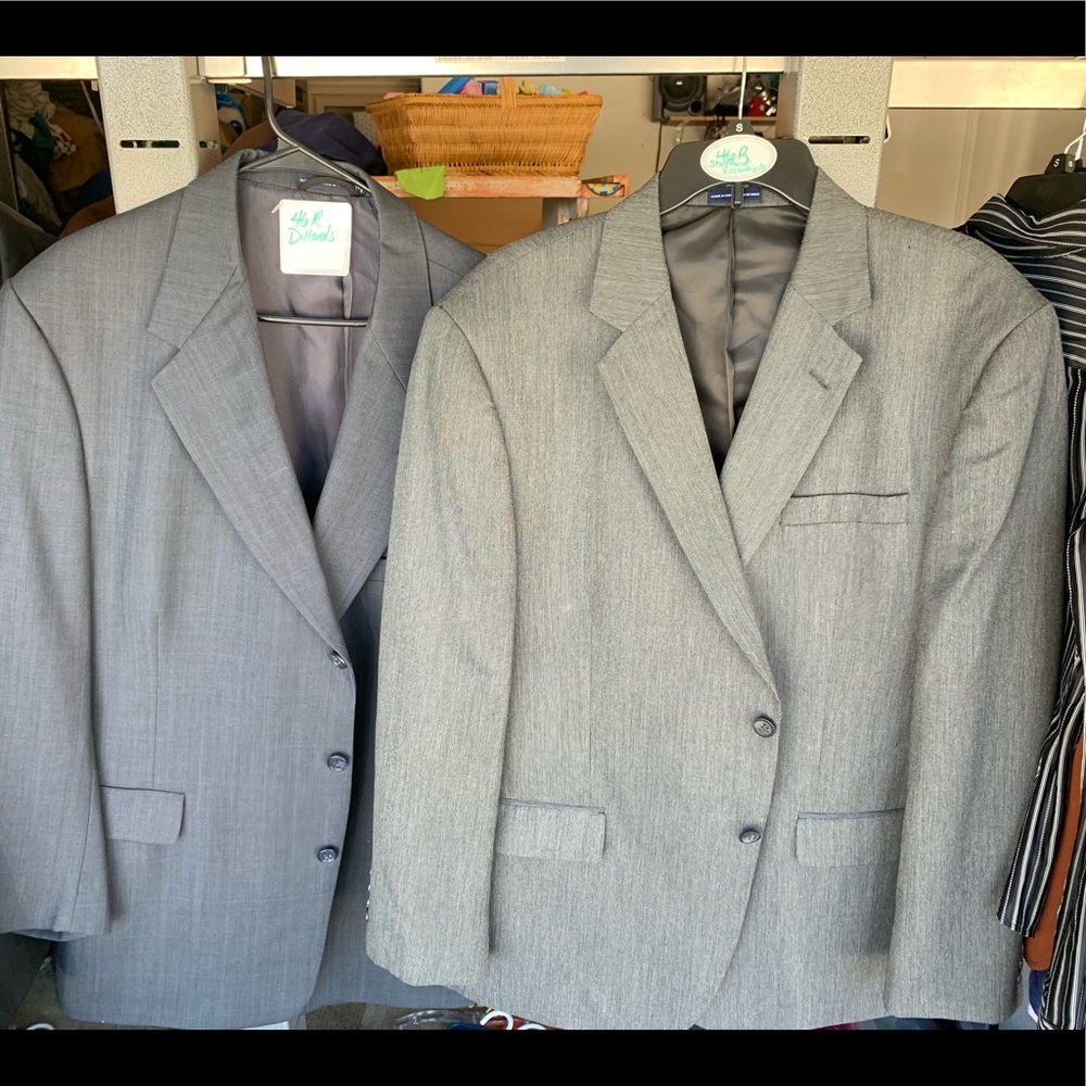 Men’s Suit Jackets - 46B/46R Dillard’s/Stafford
